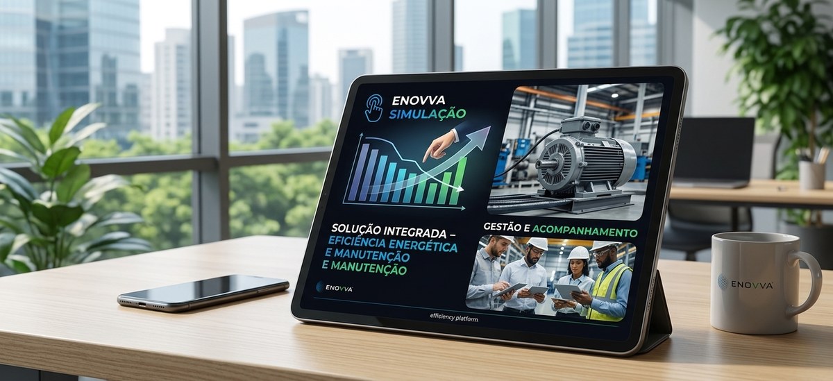 Plataforma ENOVVA Simulação — eficiência energética, gestão e acompanhamento