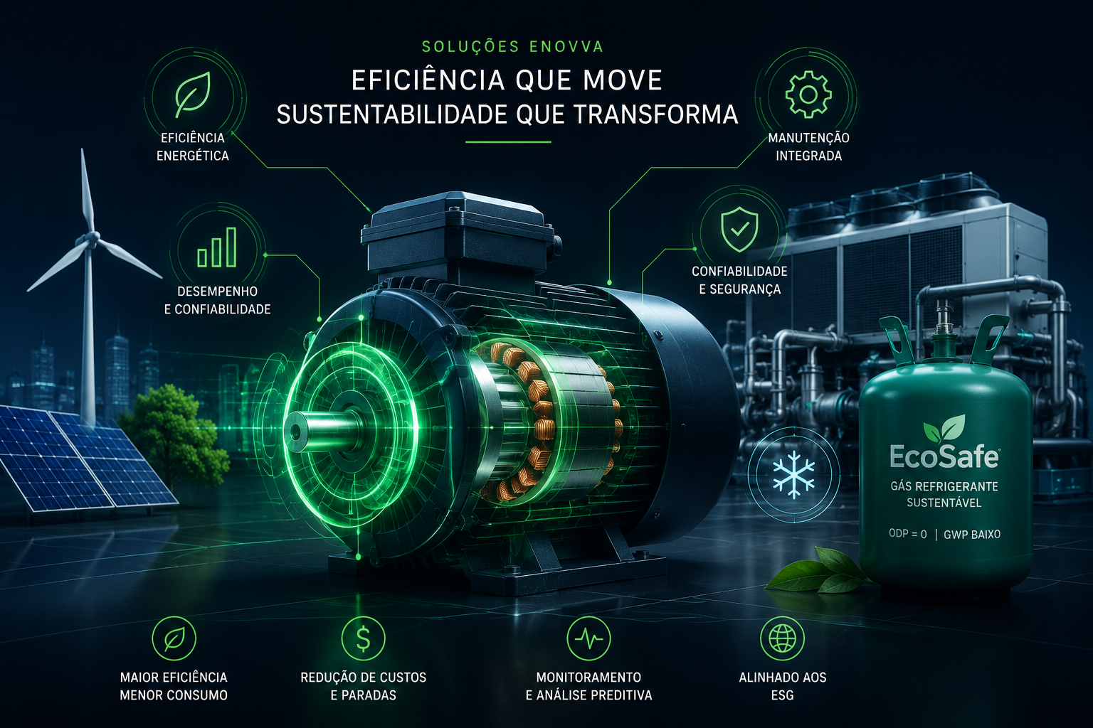 Soluções ENOVVA — Eficiência que Move, Sustentabilidade que Transforma